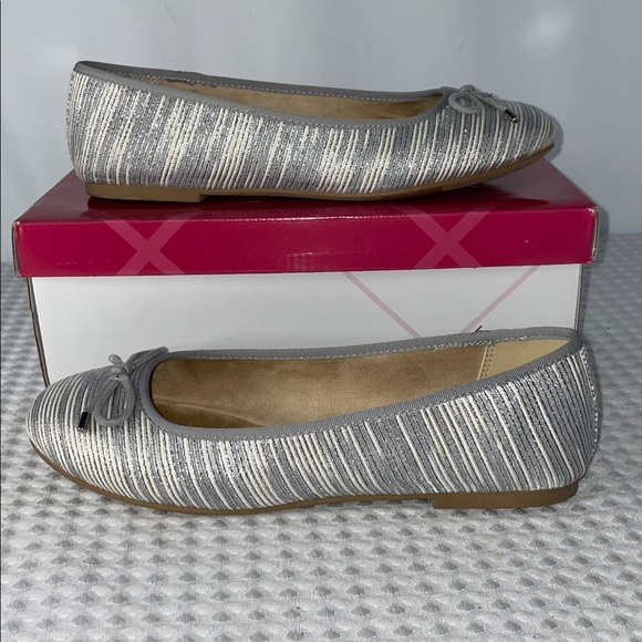 XAPPEAL CAILIN BLUE/BEIGE BALLET FLAT FTL-12-181 - Picture 2 of 9